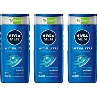 Nivea Douchegel For Men Vitality Fresh 3 x 250 ml
