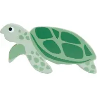 Tender Leaf Toys Schildpad 9 Cm Hout Groen