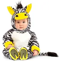 MOM Zebra Kids Costume Geel 0-6 Months Kinderen