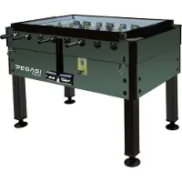 Pegasi Voetbaltafel Outdoor | Forza Premium | Glasplaat | Muntinworp
