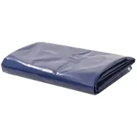 vidaXL Dekzeil 650 g/m² 3x5 m blauw