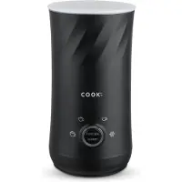 Media Evolution COOK-IT Elektrische Melkopschuimer - 4 in 1 - 300ML - Milk Frother - Zwart