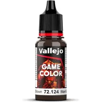 Vallejo Hobbyverf Acrylverf - 72124 Game Color - Gorgon Brown - Acryl - Verf flesje - 18 ml