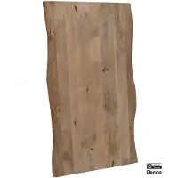 MD Interior Earth mangohouten tafelblad 220x100cm