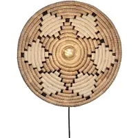 Good&Mojo Design wandlamp Andros, hout licht, Woon-/ Eetkamer, Design, Wandlamp design