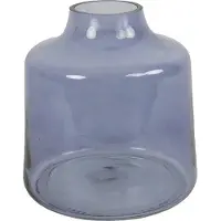 Countryfield Fles Jolina glas L20B20H21,5CM blauw