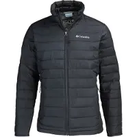 Columbia Outdoorjas 'Powder Lite II' grijs / zwart