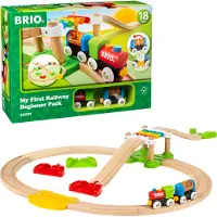 BRIO houten mijn eerste treinset op batterijen