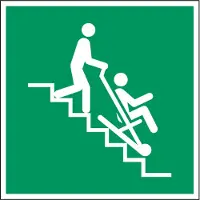 Allesveilig.nl Evacuatiestoel pictogram