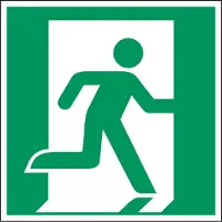 Allesveilig.nl Nooduitgang richting rechts pictogram