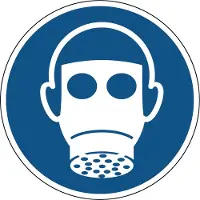 Allesveilig.nl Ademhalingsbescherming verplicht gebodspictogram