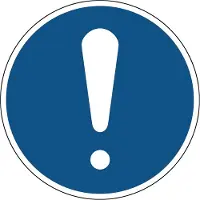 Allesveilig.nl Algemeen gebod gebodspictogram