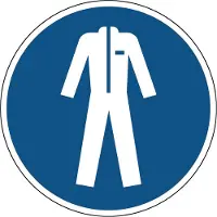 Allesveilig.nl Beschermende kleding verplicht gebodspictogram