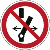 Allesveilig.nl Niet schakelen pictogram