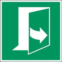 Allesveilig.nl Trek aan de linkerkant om de deur te openen pictogram