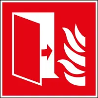 Allesveilig.nl Brandwerende deur pictogram