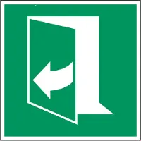 Allesveilig.nl Trek aan de rechterkant om de deur te openen pictogram