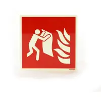 Allesveilig.nl Blusdeken pictogram fotoluminescerend, zelfklevend