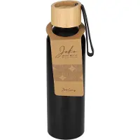 Jens Living Waterfles Jake - Gerecycled Aluminium - 600ML - Zwart