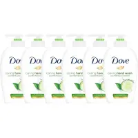 Dove - Handzeep - komkommer en groene thee - 6 x 250ml - voordeelverpakking