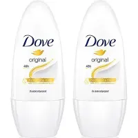 Dove - Deodorant - Roller - Original - 50ml x 2