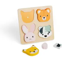 Bigjigs houten dieren puzzel - educatief speelgoed bosdieren.