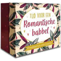 Zuidnederlandse Uitgeverij (ZNU) Tijd voor een romantische babbel Praatkaarten voor koppels