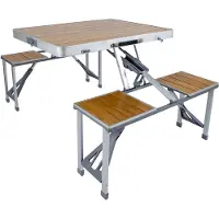 Bo Camp - Picknicktafel - Bamboe - Inklapbaar