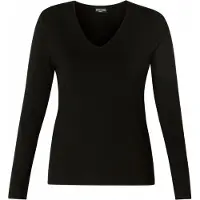 Base Level Curvy longsleeve Alize zwart female | Maat: 58/60
