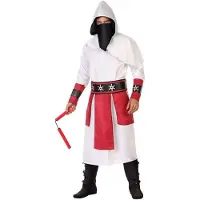 Atosa Ninja Costume Wit XS-S Kinderen