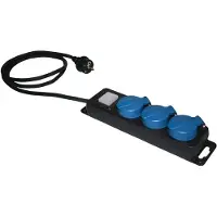 Hobby Hall 3-voudige Stekkerdoos met Schakelaar Solera V1049 1,5 m 16 A