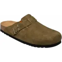 Scholl Klomp Men Olivier Suede Khaki-Schoenmaat 39