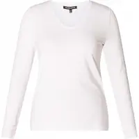 Base Level Curvy longsleeve wit Alize female | Maat: 52