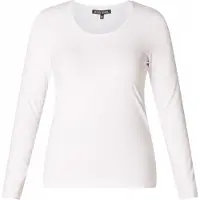 Base Level Curvy longsleeve Alize wit female | Maat: 46