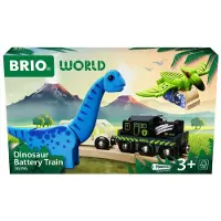 BRIO World †“ 36092 Dinosaurussen met vulkaanuitbarsting | Set speelgoedtreintjes voor kinderen vanaf 3 jaar
