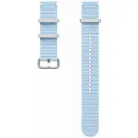 Samsung Originele Athleisure Band voor de Galaxy Watch 4 / 5 / 6 / 7 / FE (20 mm) - Maat M/L - Sky Blue
