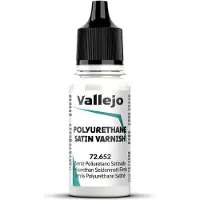Vallejo Hobbyverf - 72652 Polyurethane Satin Varnish - Verf flesje - 18 ml