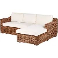 Beliani BRIATICO - Tuinbank - Naturel - Rotan