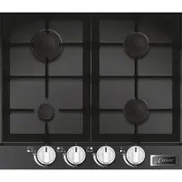 Kaiser KCG 6387 Turbo glaskeramische gaskookplaat 60 cm 4 branders 3,8 KW WOK