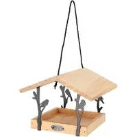 Esschert Design Voederhuisje Hangende voedertafel - Tjiftjaf - - FB603 - Vogelvoederhuisje voor Vogels
