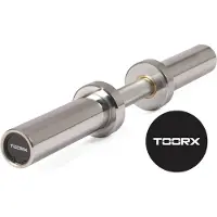Toorx Professional - Olympische Dumbbell Stang - 8 kg - 50 mm