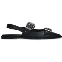 Sacha slingback loafers zwart female | Maat: 37