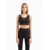 Emporio Armani 6dth58-tjklz Sports Bra Zwart 2XS Vrouw