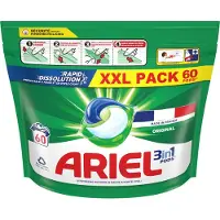 Ariel 3in1 Wasmiddel Pods - Original - 2 x 60 Wasbeurten - Voordeelverpakking