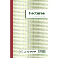 Exacompta facturen, ft 21 x 13,5 cm, tripli, Franstalig