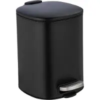 Wenko Alassio afvalemmer 5,0 l zwart