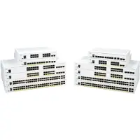 Cisco Business 250 Series CBS250-16T-2G - Switch - Laag 3 - Smart - 16 x 10/100/1000 + 2 x Gigabit SFP - Geschikt voor montage in een rack