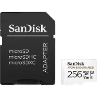 SanDisk Micro SDXC High Endurance 256GB 100MB/s + Adapter