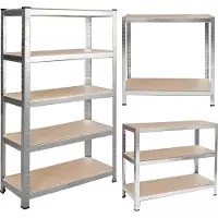 Humberg Metalen magazijnplank 150 x 75 x 30 cm Humberg 4840
