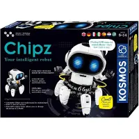 Kosmos Chipz Intelligente Robot - Experimenteerset - Bouw je eigen slimme robot met sensoren en spelmodi - Volgmodus en Obstakeldetectie - Meer dan 100 Onderdelen - STEM Speelgoed - Vanaf 8 Jaar